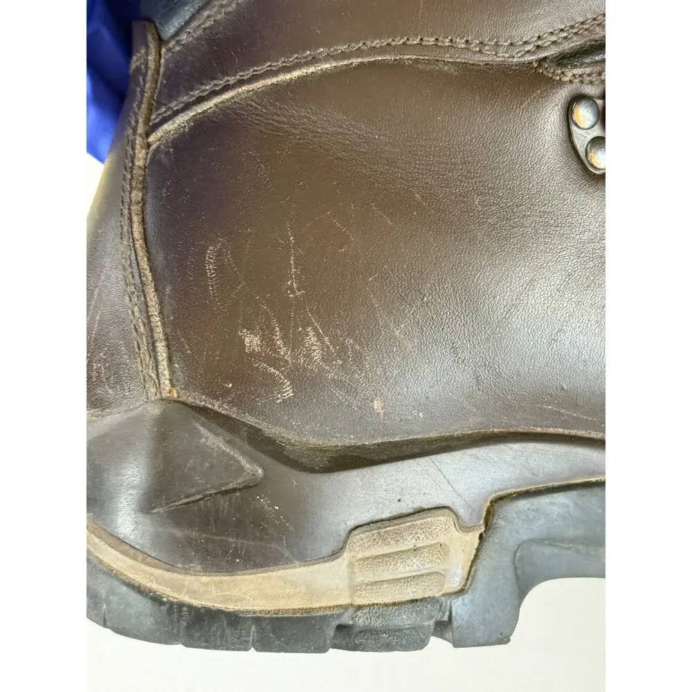 Asolo Evo Gore Tex Hiking Boots Mens 9 Leather Outdoor Brown TPS-520 GTX Utility